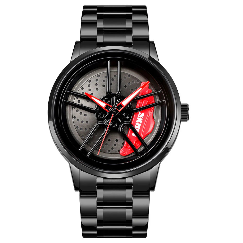 Stereoscopic Car Wheel Watch